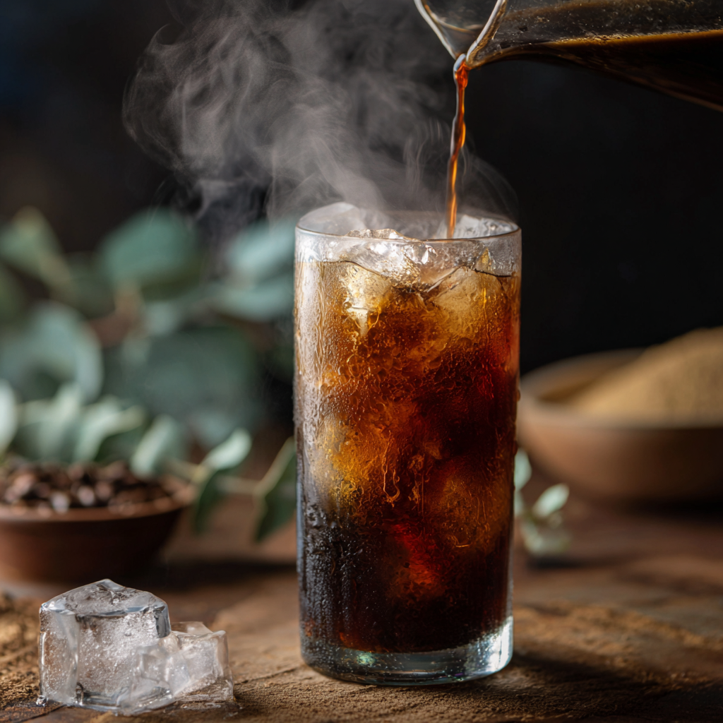 Pouring-Iced-Americano