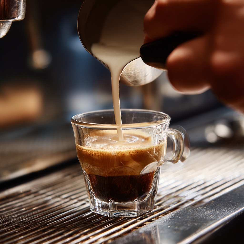 Pouring-Piccolo-Coffee