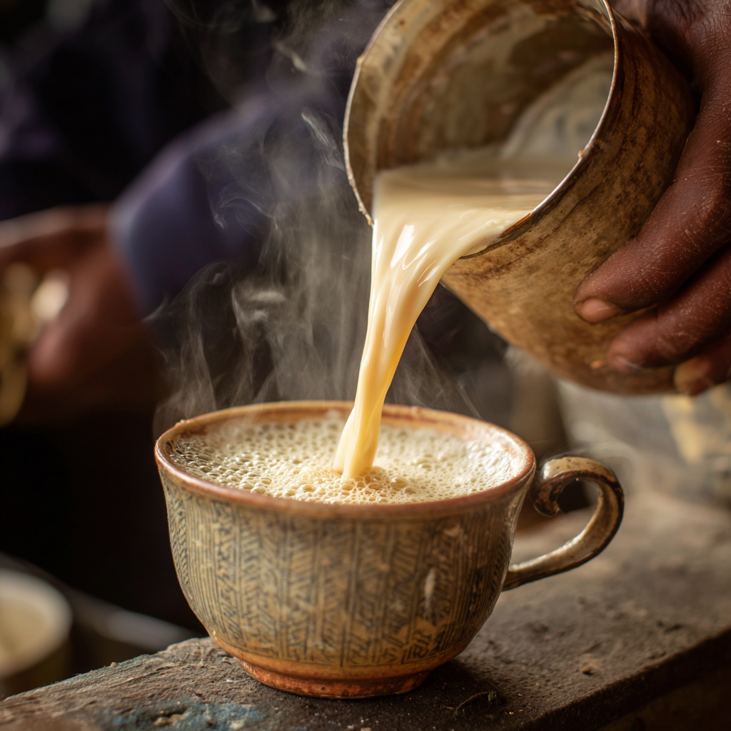 pouring-a-cappuccino-chai-latte