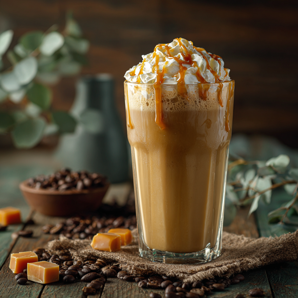 Homemade-Caramel-Frappuccino-by-Saltbush-Brew.