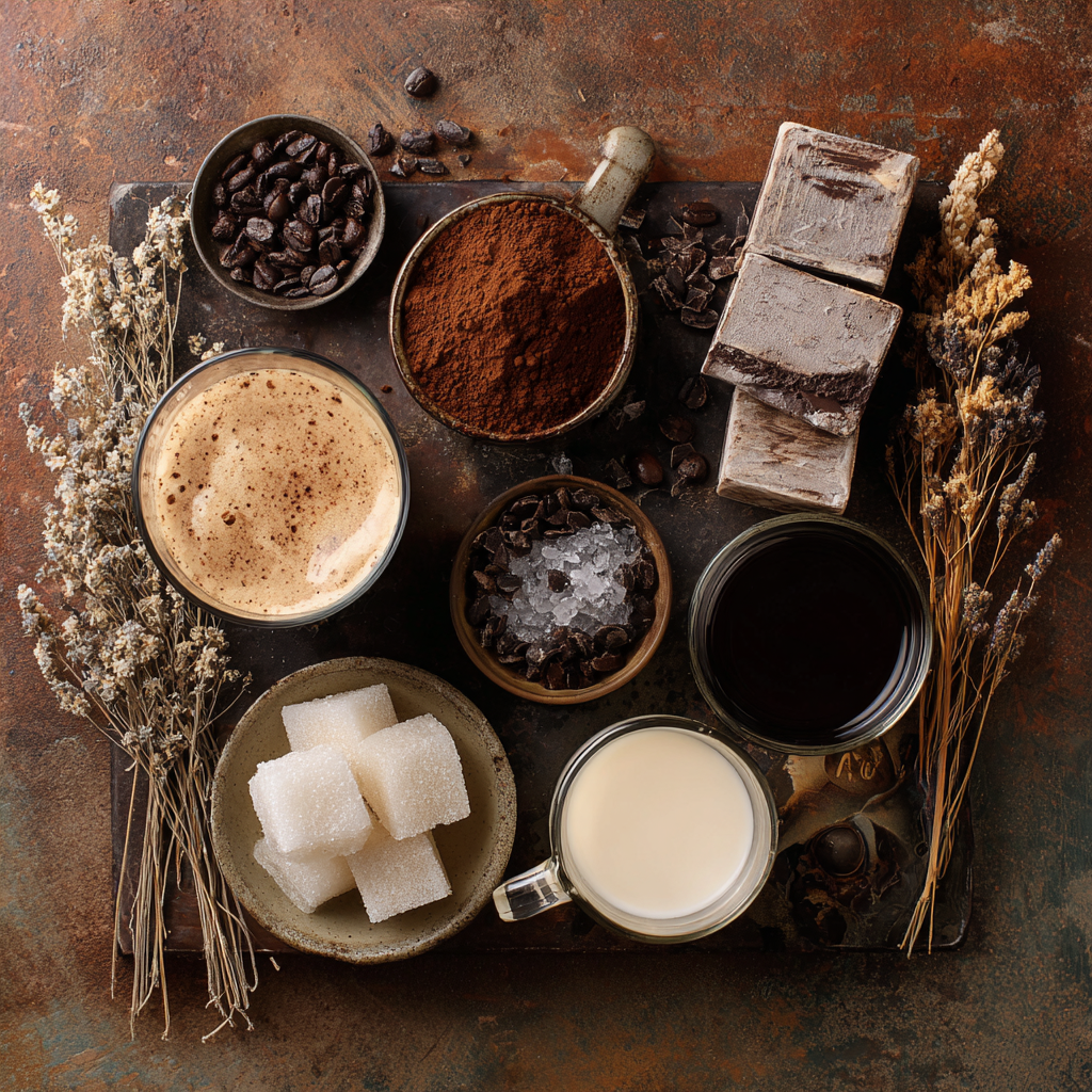 Mocha-Frappuccino-Ingredients-By-Saltbush-Brew.